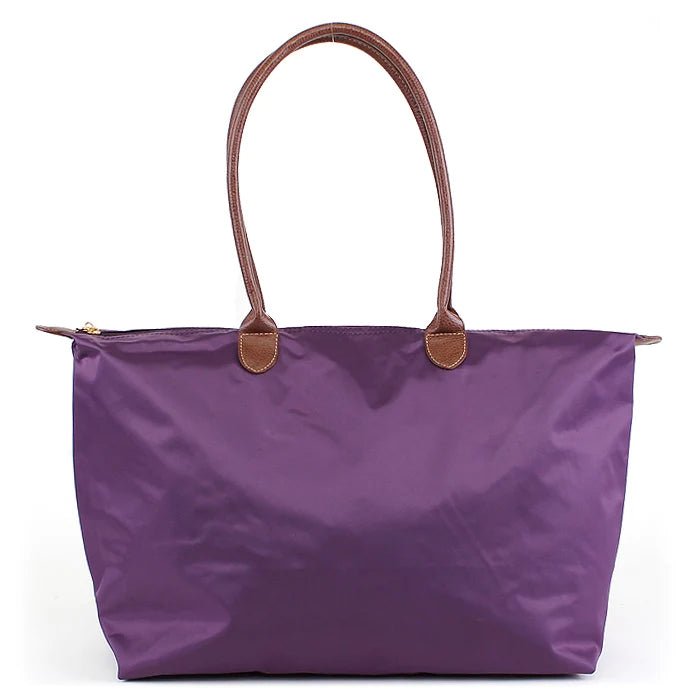 HD1293 21" Nylon Zip Tote Bag - Honeytote