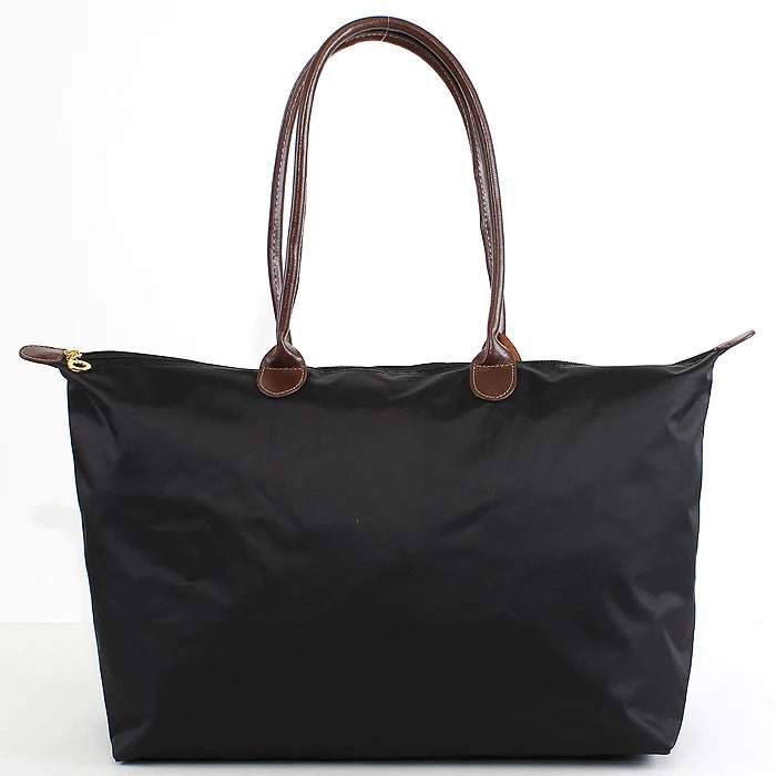 HD1293 21" Nylon Zip Tote Bag - Honeytote