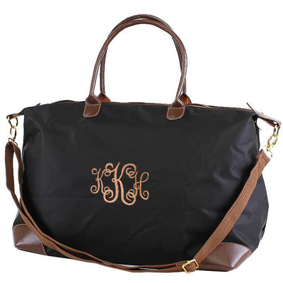 HD1294 Monogrammable Nylon Weekender/Duffel Bag - Honeytote