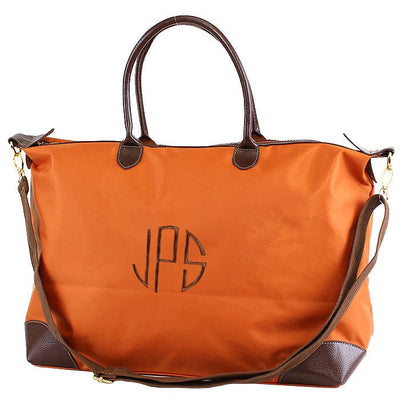 HD1294 Monogrammable Nylon Weekender/Duffel Bag - Honeytote