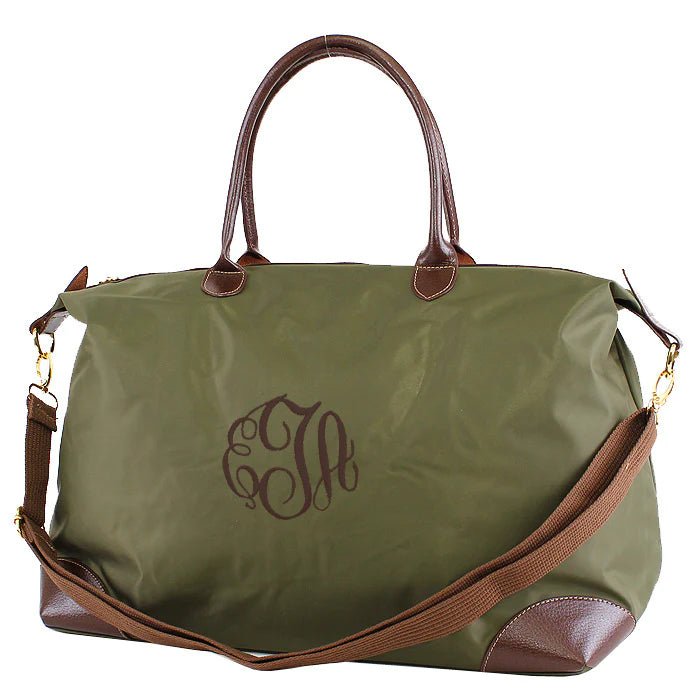 HD1294 Monogrammable Nylon Weekender/Duffel Bag - Honeytote