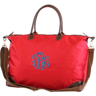 HD1294 Monogrammable Nylon Weekender/Duffel Bag - Honeytote