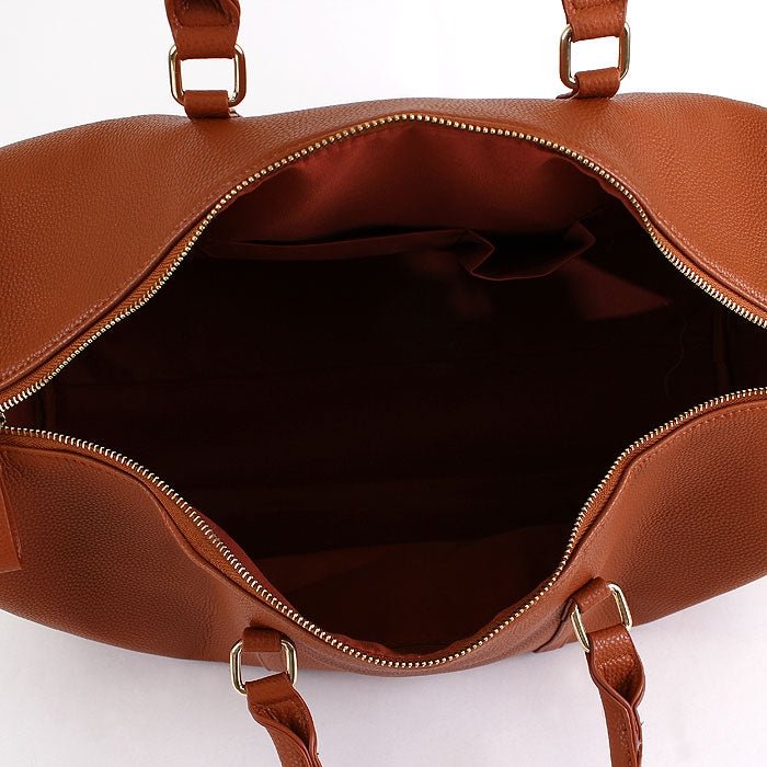 HD3006 Leather Around Duffle Bag - Honeytote