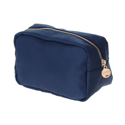 HM1012 Emma Round Zippered Nylon Cosmetic Pouch Bag - Honeytote