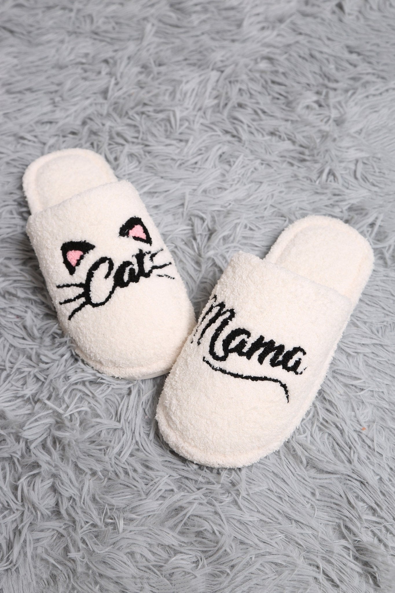 JCl4217-03 Super Lux Cat Mama Slippers - MiMi Wholesale