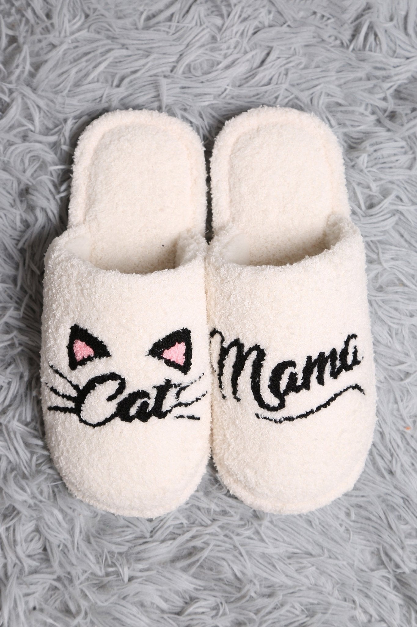 JCl4217-03 Super Lux Cat Mama Slippers - MiMi Wholesale