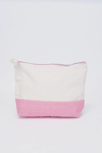 JUTP Jute Canvas Pouch - Honeytote