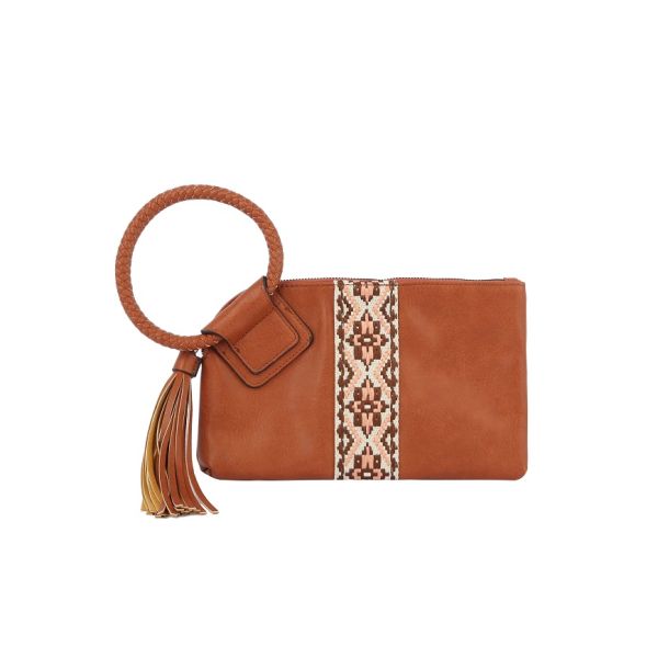 JY0379 AZTEC WRISTLET CLUTCH BAG - Honeytote