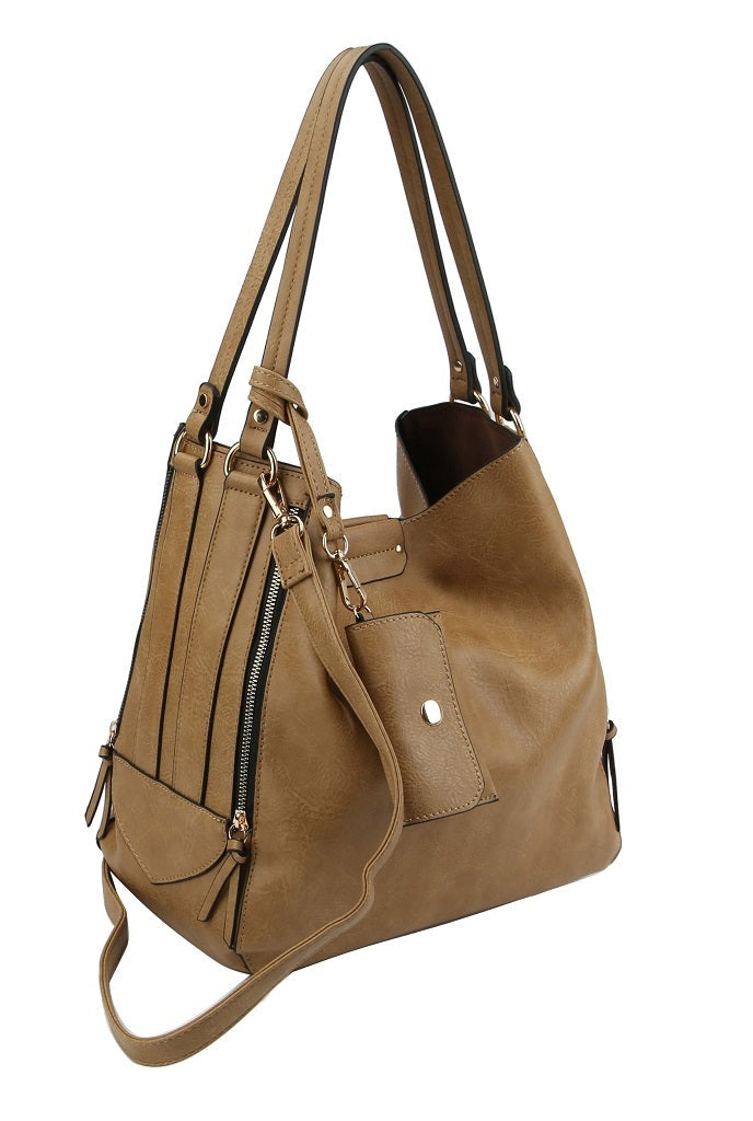 LD1441 3-in-1 Hobo Shoulder Bag/Crossbody