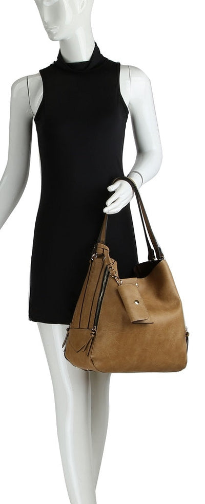 LD1441 3-in-1 Hobo Shoulder Bag/Crossbody