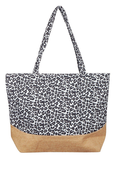 MB0082 Leopard Print Tote Bag