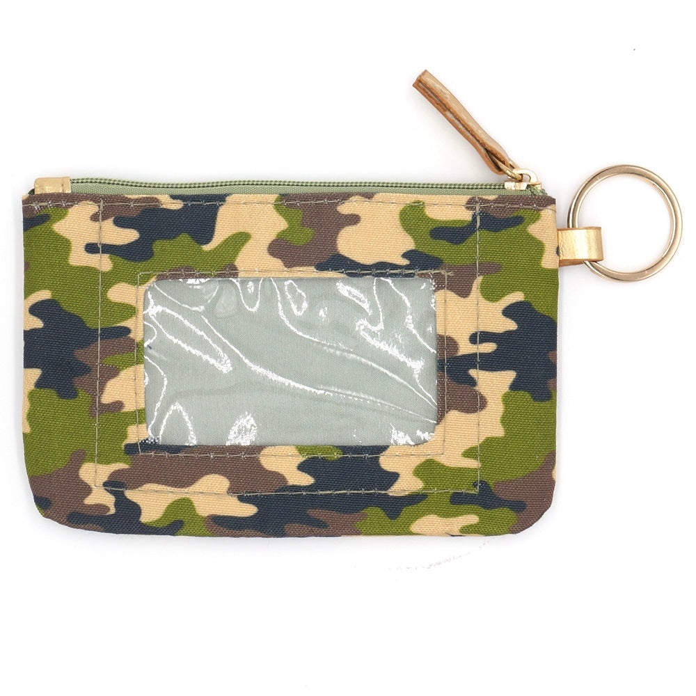 MB0153 Camo Lanyard ID Wallet