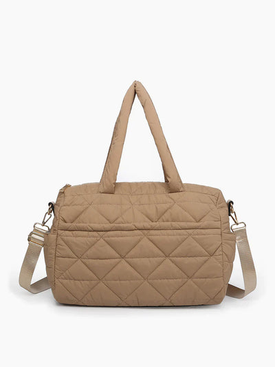 M2170 Billie Quilted Satchel With Strap