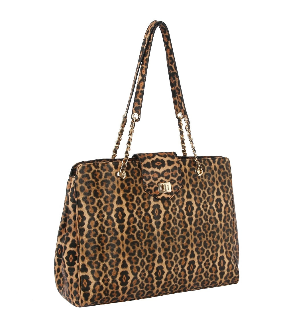 QF0036 Large Chain Handle Shoulder Bag/Travel Bag