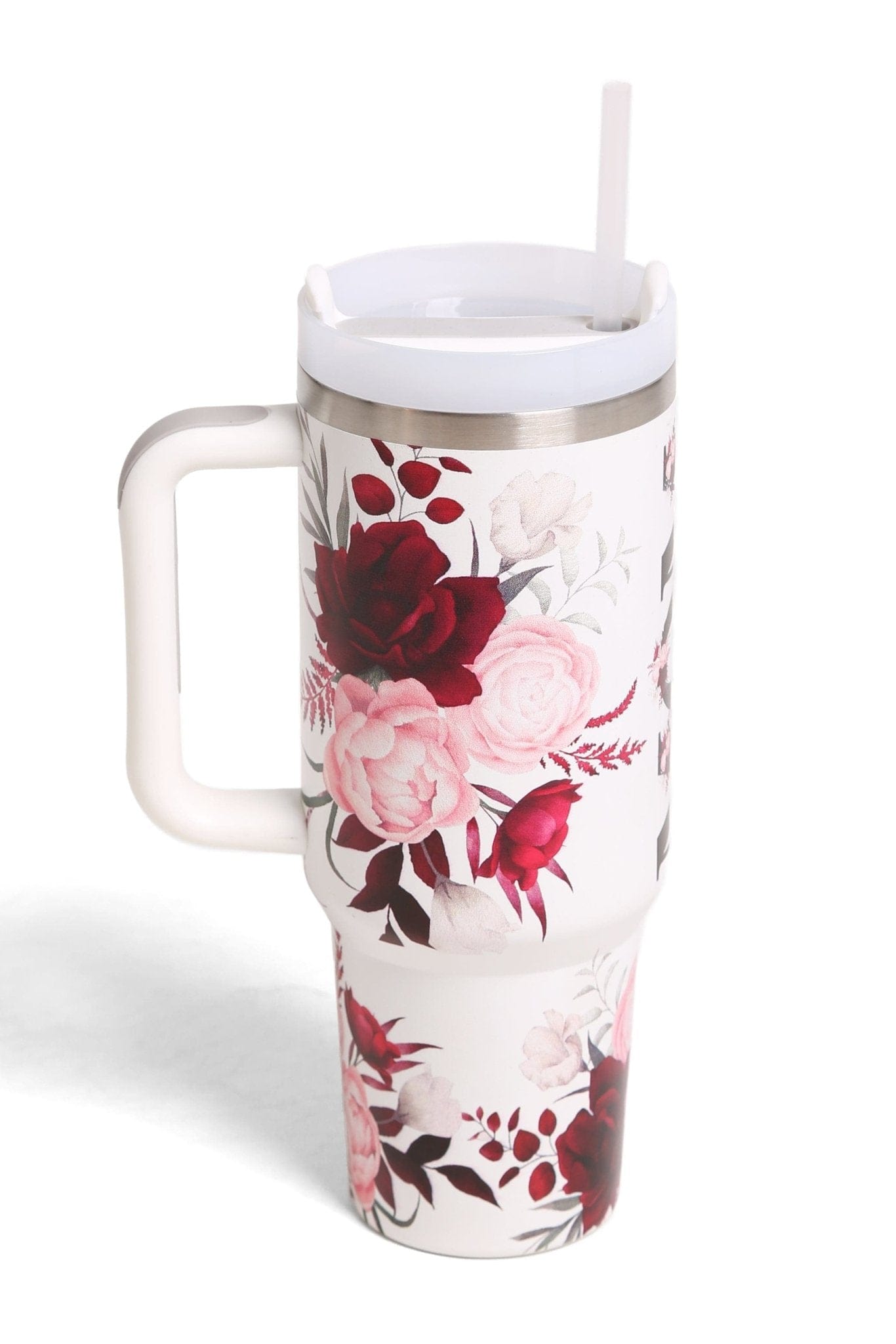 TUM811 Rose Mom 40 Oz Tumbler With Handle - MiMi Wholesale