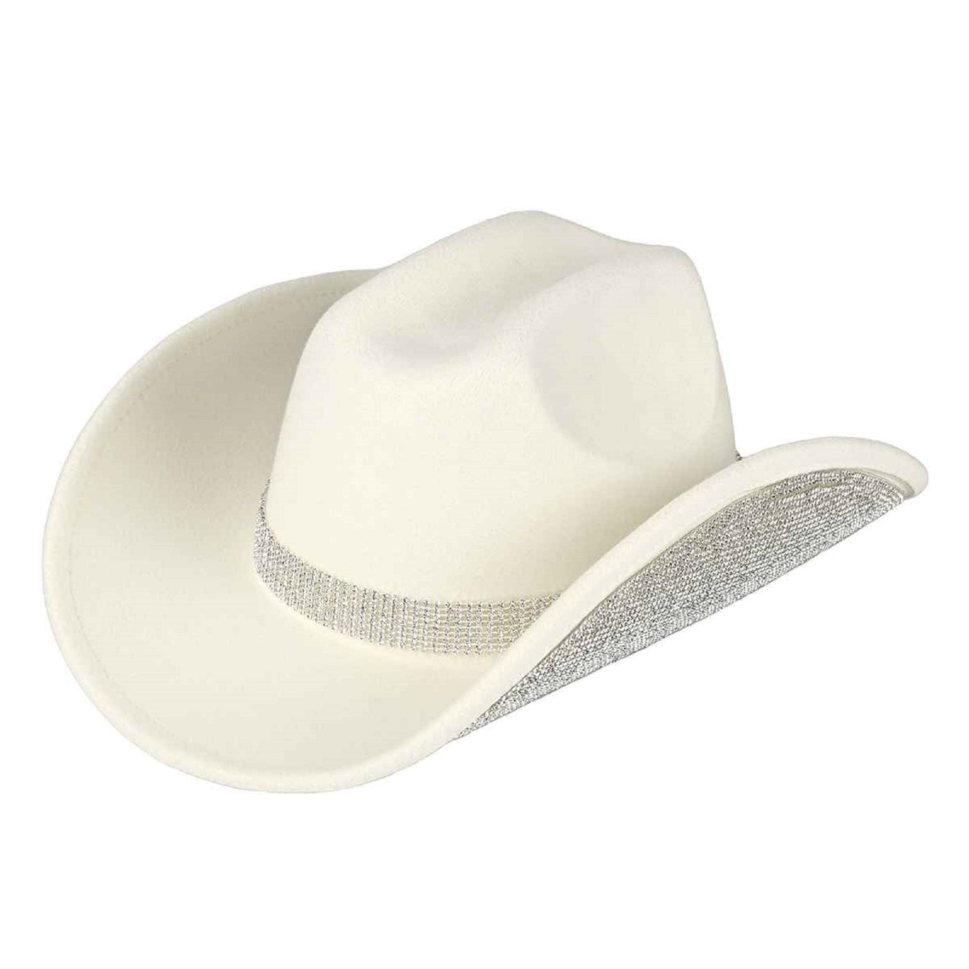 VCC0073 Betty Cowboy Hat With Rhinestones - MiMi Wholesale